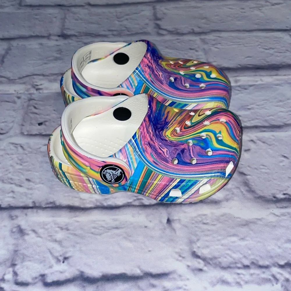 Crocs Classic Out Of This World II Clogs | Tie Dye Crocs